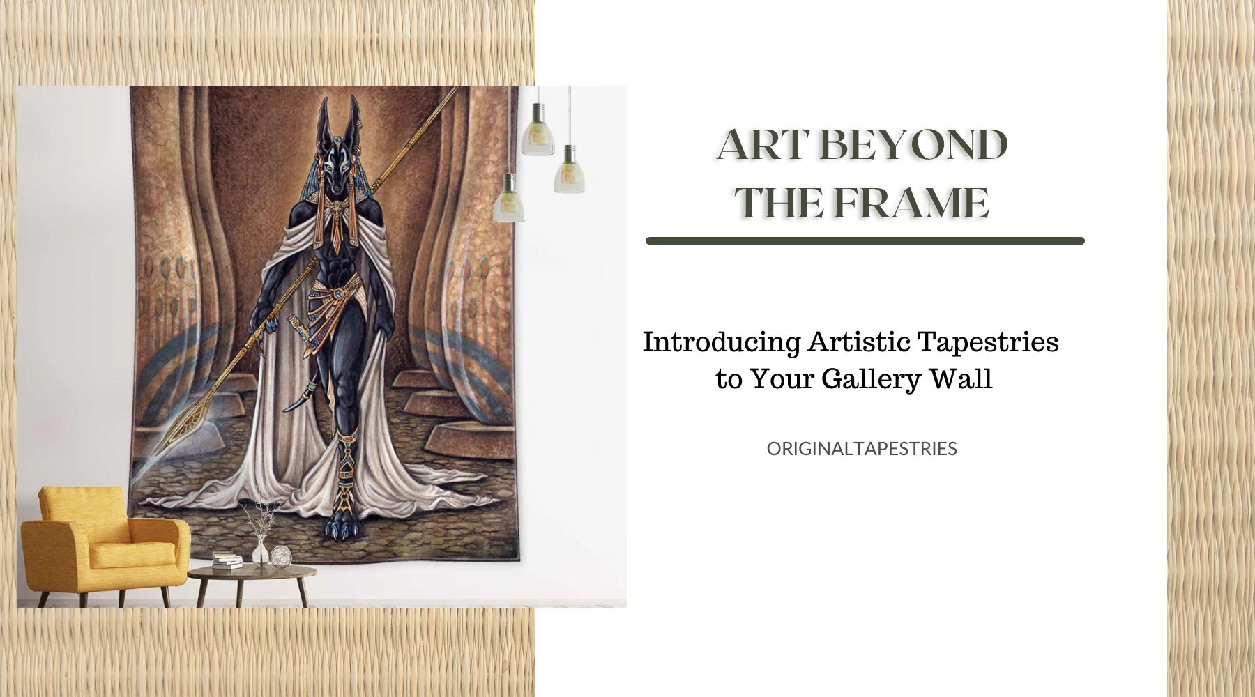 Art Beyond the Frame: Introducing Artistic Tapestries to Your Gallery Wall