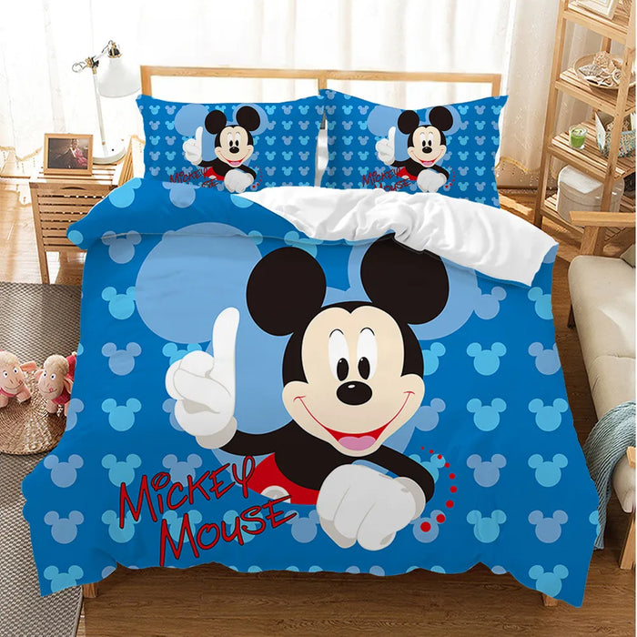 Mickey Mouse Themed Bedding Set