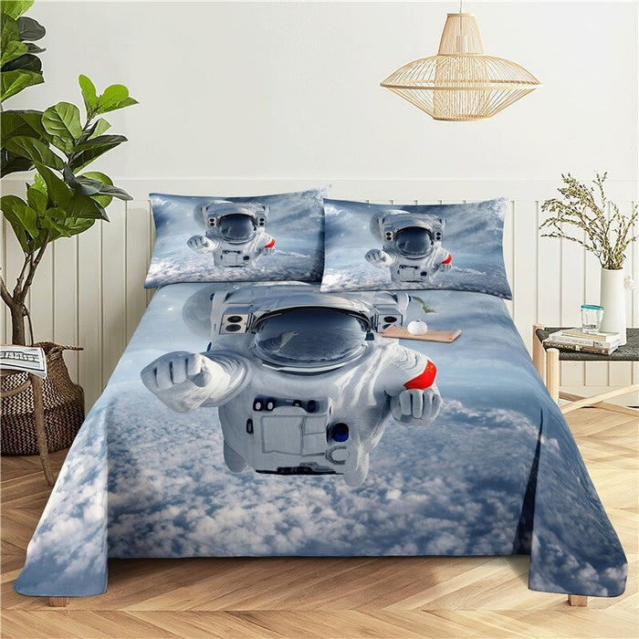Astronaut Pillowcase Bedding Set