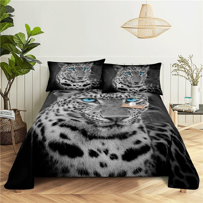 Leopard Digital Printed Bedding Set