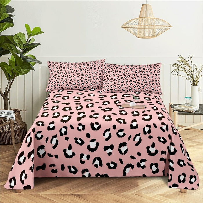 2 Sets Cow Pattern Pillowcase Bedding
