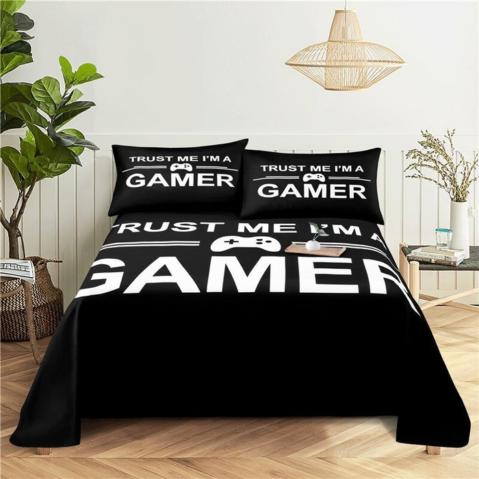 Gaming Remote Printed Bedding Set