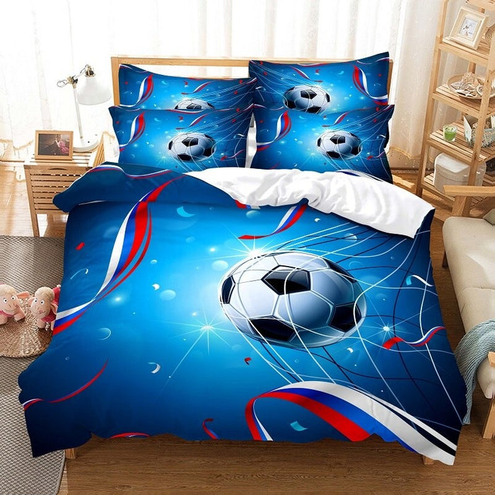 Football Printed Bedding Set