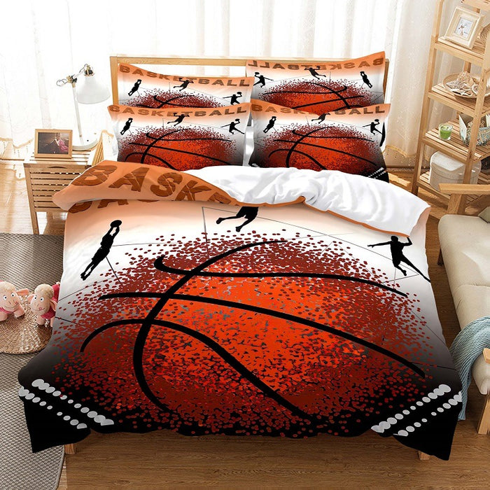 3D Basket Ball Printed Bedding Set