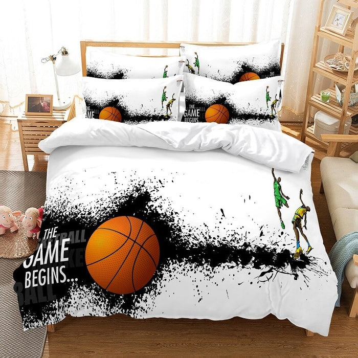 3D Basketball Bedding Set