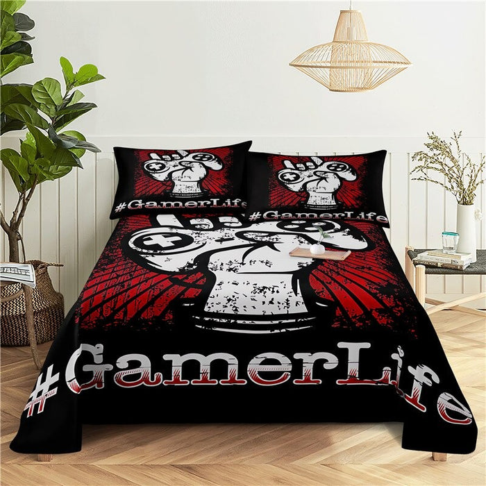 Sports Printed Bedding Set For Gamer