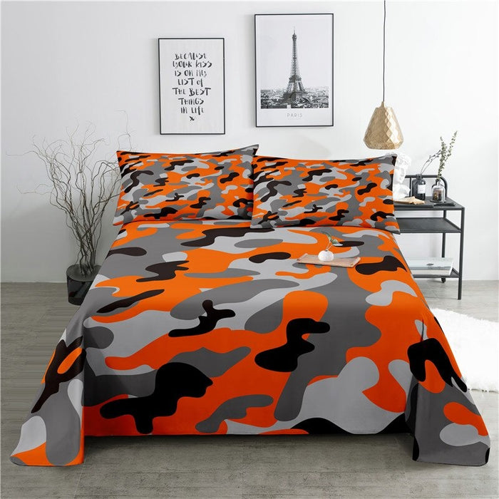 2 Sets Cow Pattern Pillowcase Bedding