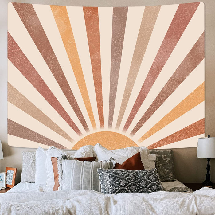 Sunrays Tapestry Wall Hanging Tapis Cloth