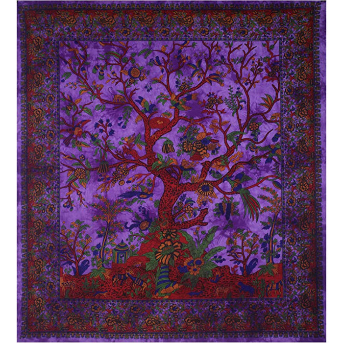 Tree Of Life Tapestry Wall Hanging Tapis Cloth