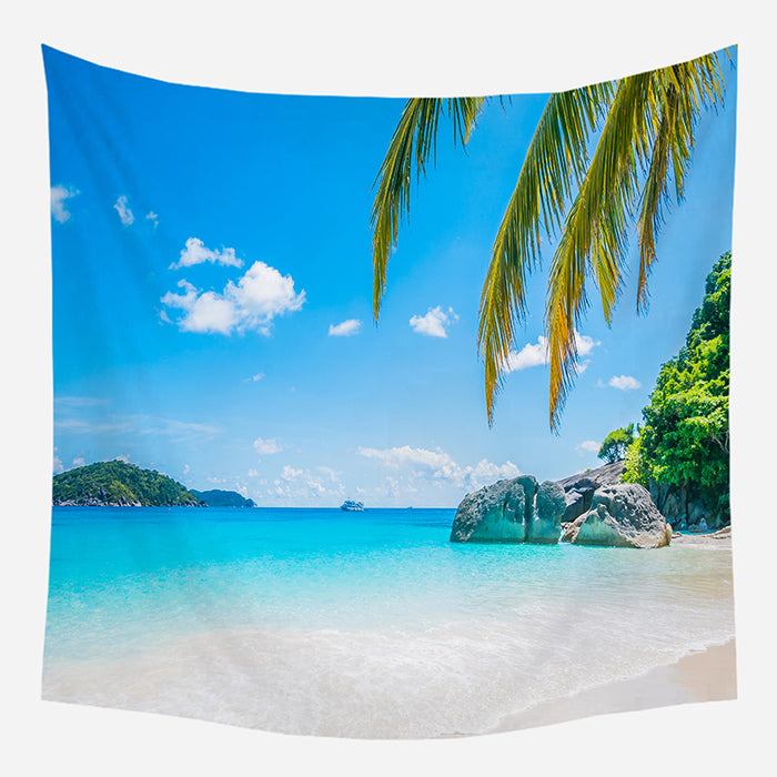 Beach Tapestry Wall Hanging Tapis Cloth