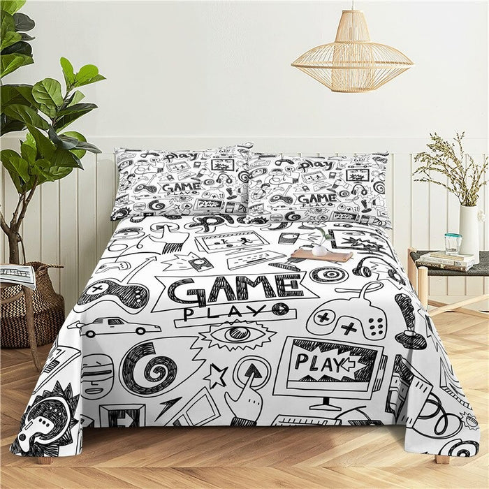 Gaming Printed Bedding Set
