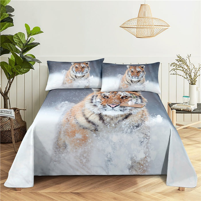 Mighty Tiger Flat Bed Bedding Set