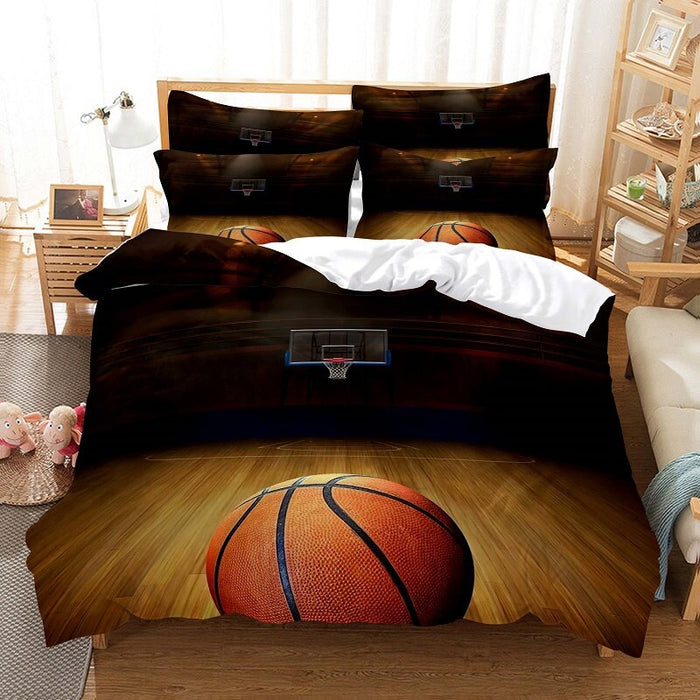Basket Ball Printed Bedding Set