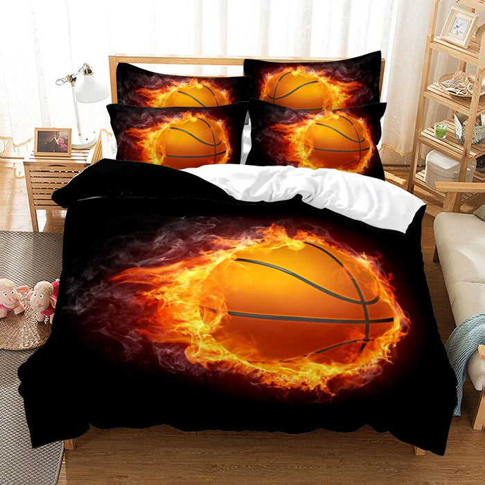 Basket Ball Printed Bedding Set