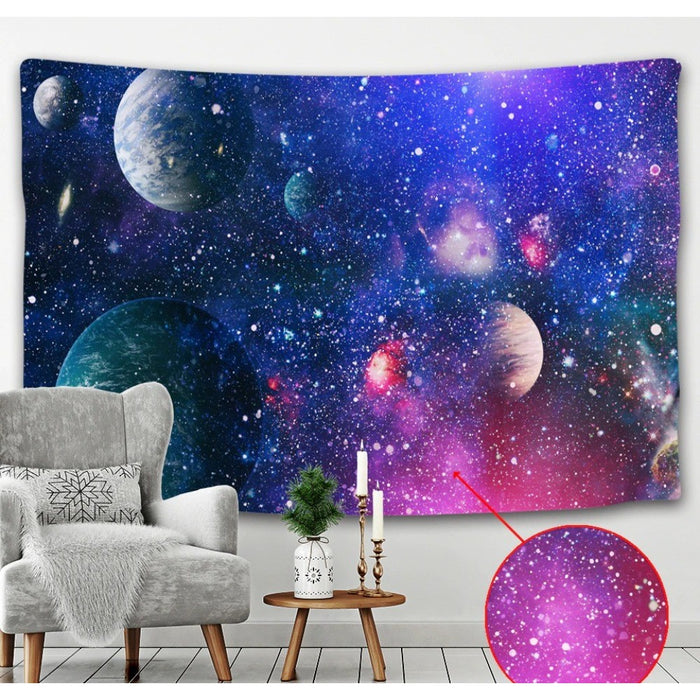 Galaxy Pattern Tapestry Wall Hanging Tapis Cloth