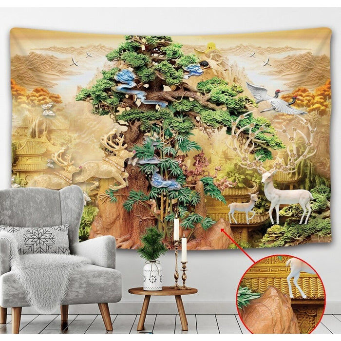 Bohemian Beautiful Large Tapestry Wall Hanging Tapis Cloth