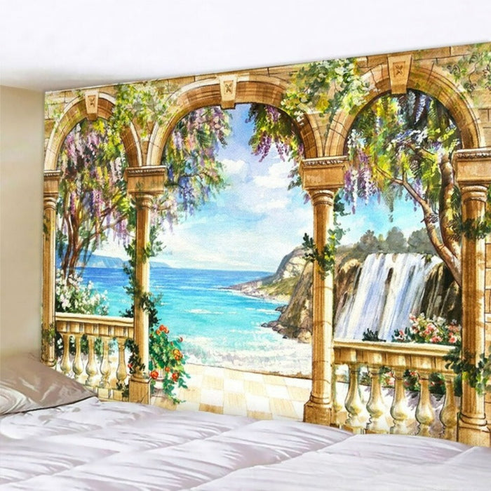 Aesthetic Streets Tapestry Wall Hanging Tapis Cloth