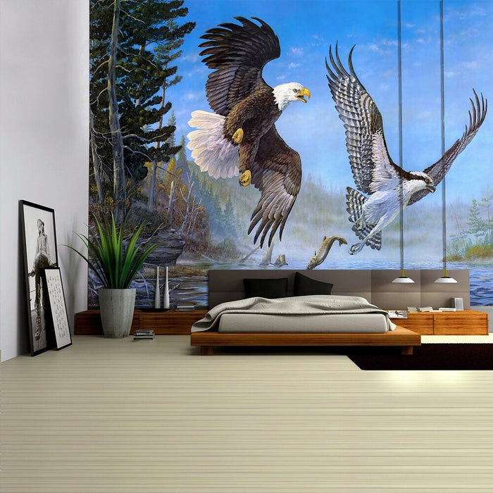 Eagle Bird Tapestry Wall Hanging Tapis Cloth