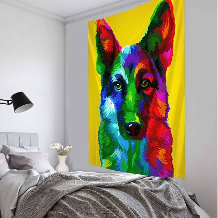 The Animal Tapestry Wall Hanging Tapis Cloth