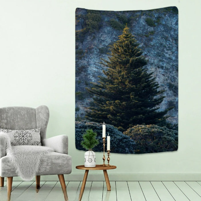 Christmas Season Tapestry Wall Hanging Tapis Cloth
