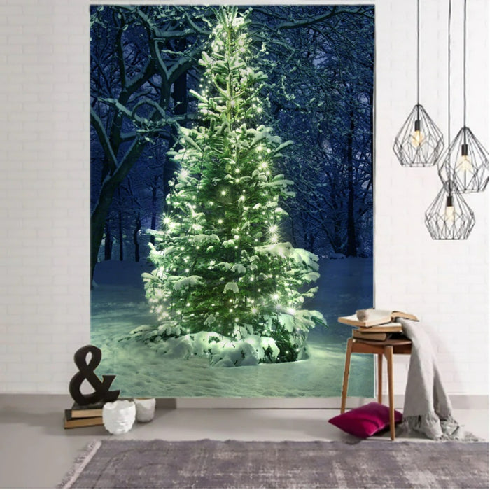 Christmas Tree Tapestry Wall Hanging Tapis Cloth