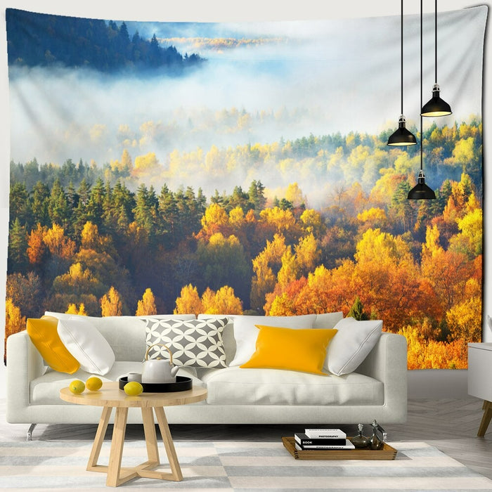 Forest Tapestry Wall Hanging Tapis Cloth