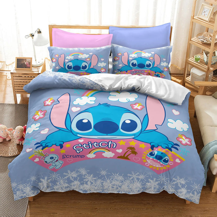 Animated Comforter And Pillow Cover Set