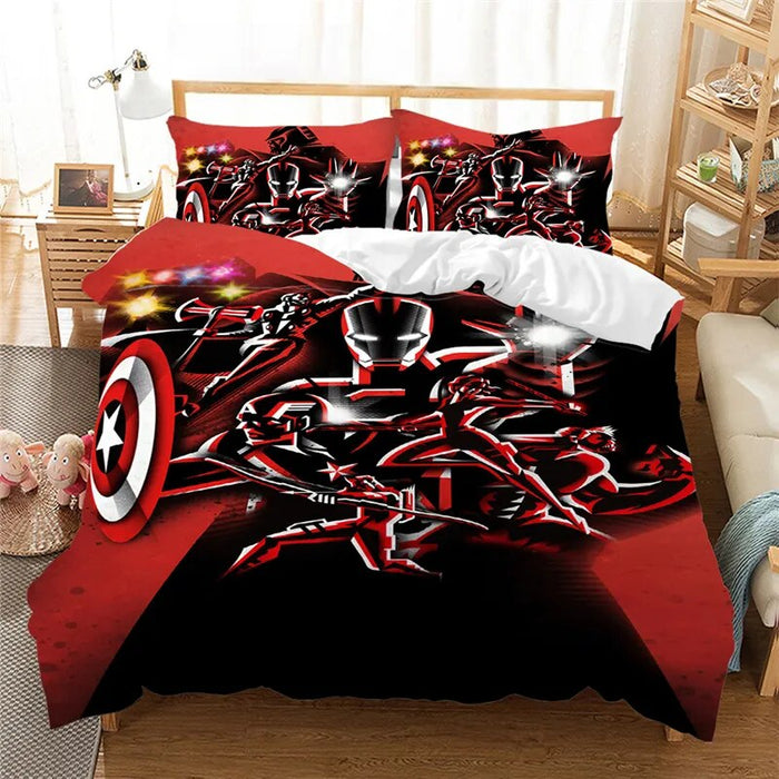 Avengers Print Bedding Set