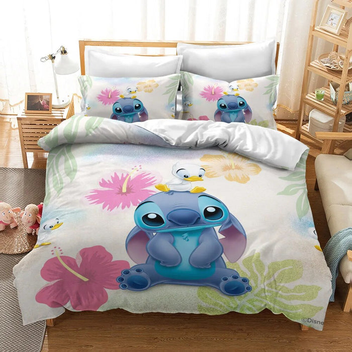 Cartoon Themed Printed Bedding Set