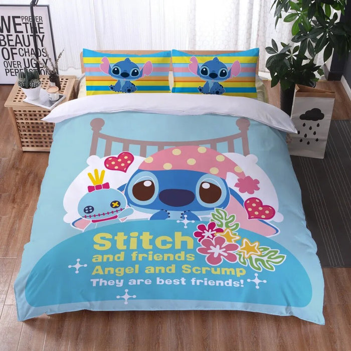 Cartoon With Printed Complete Bedding Set