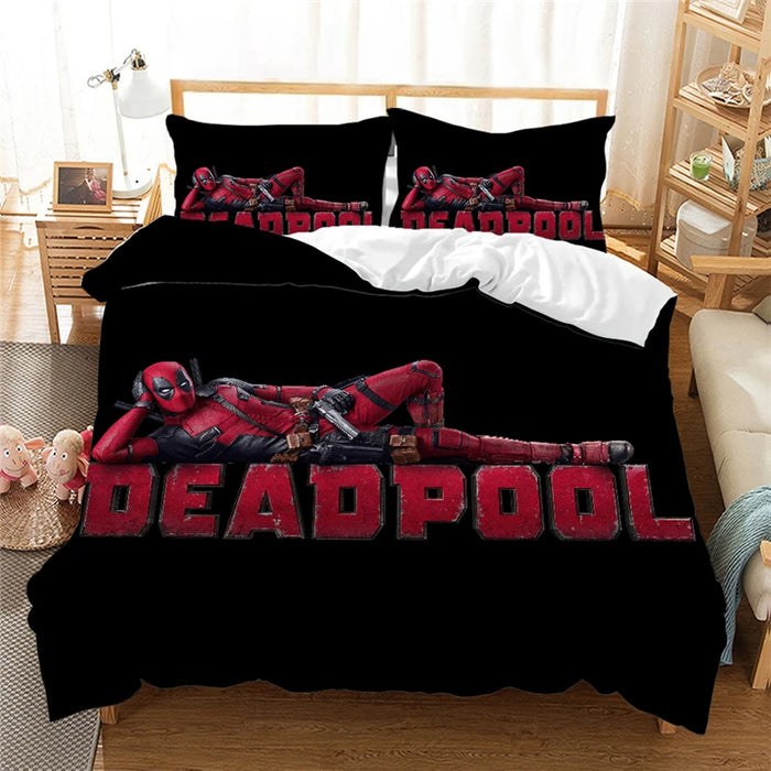 Deadpool Duvet Bedding Set