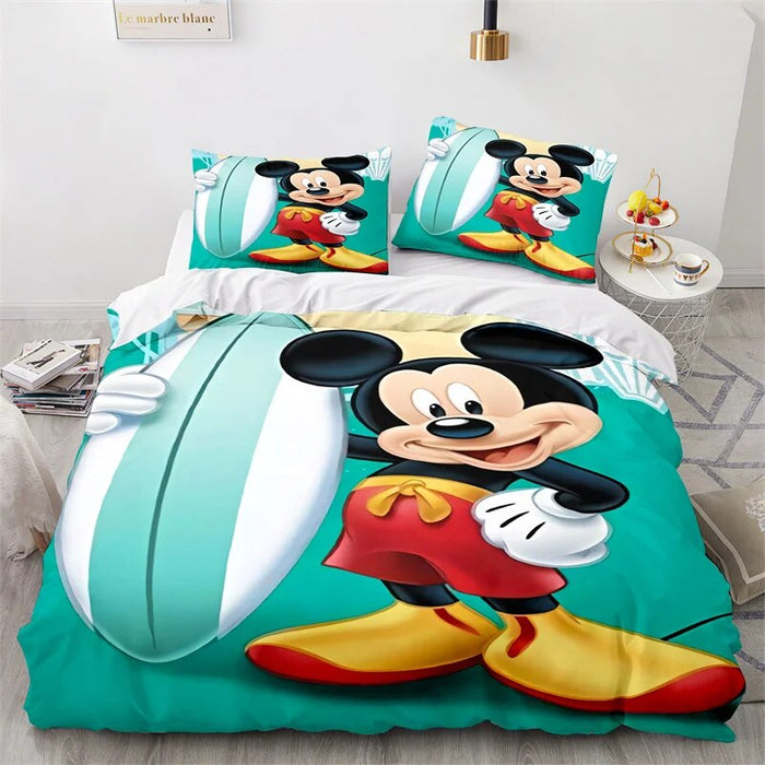 Mickey Pillowcase With Duvet Cover
