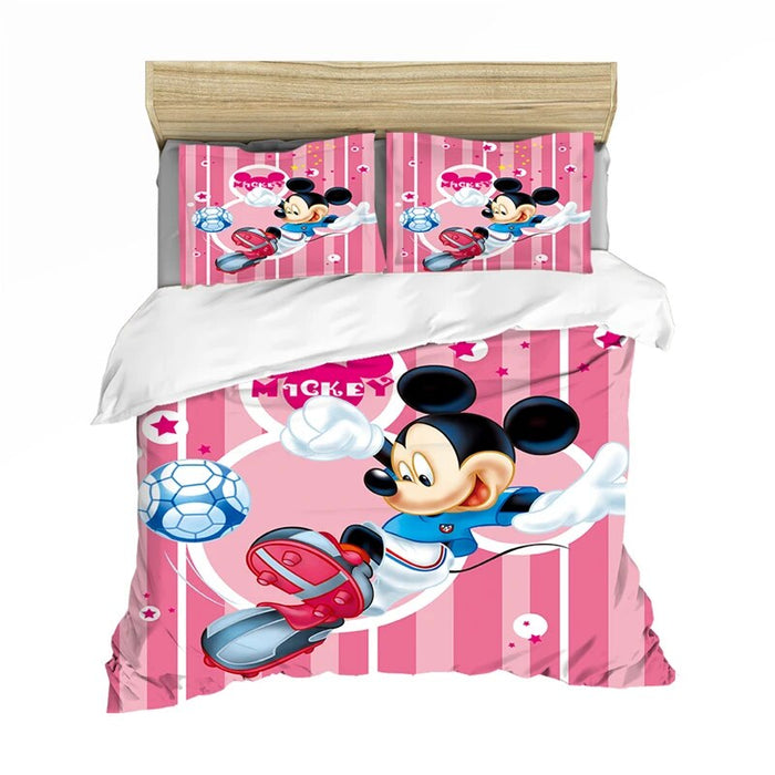 Mickey Sports Themed Bedding Set