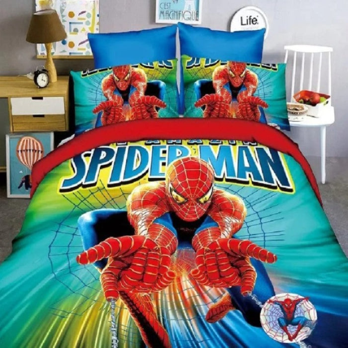 Spider Man Bed Cover Set