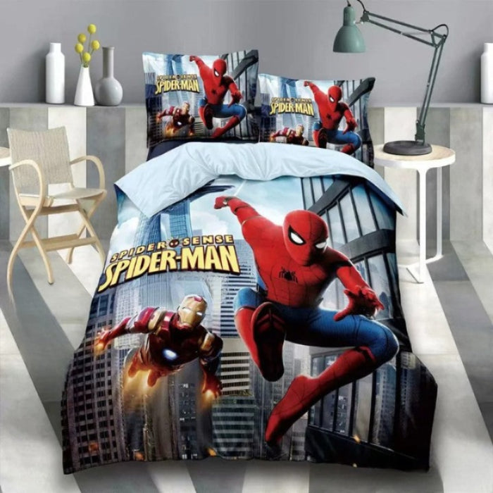 Spider Man Themed Bedding Set