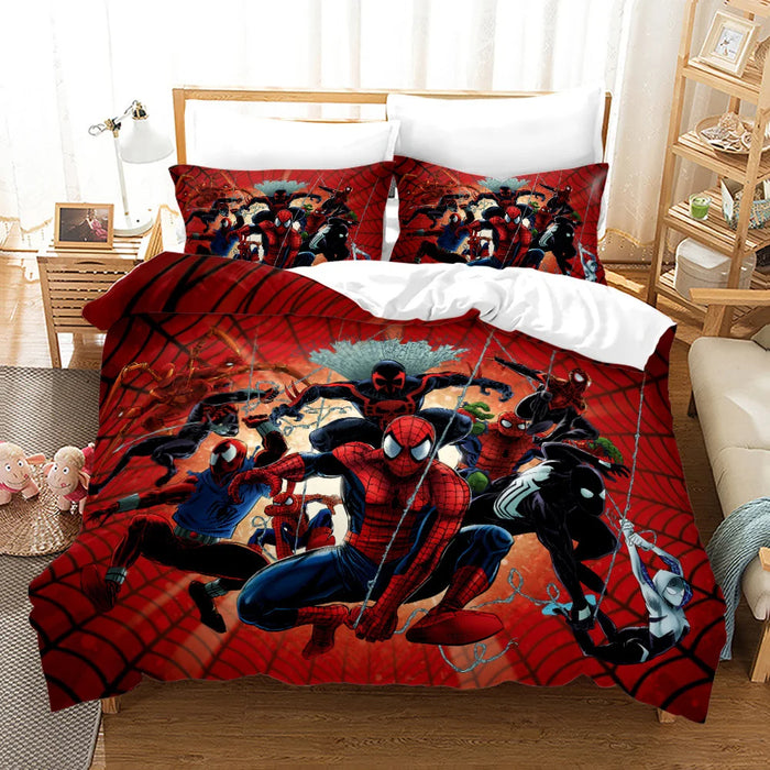 Spiderman Printed Duvet Cover Sets