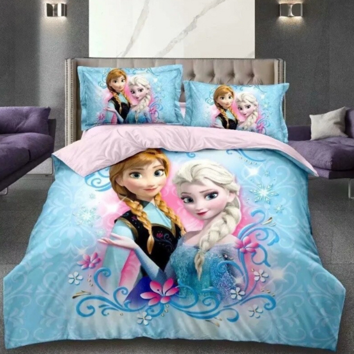 Elsa And Anna Duvet Cover And Pillowcase