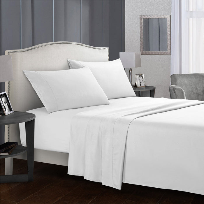 Comfy Bedsheet Set Brushed Microfiber 1800 Bedding - Wrinkle, Fade, Stain Resistant - 4 Piece