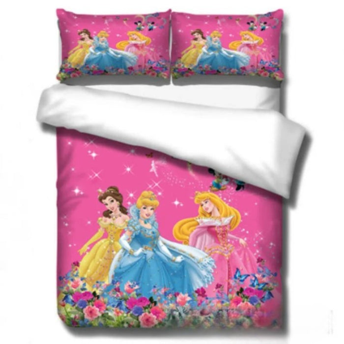 Disney Princess Patterned Bedding Set