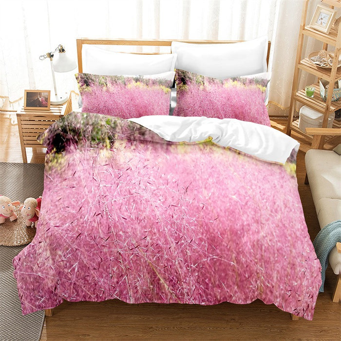 Rose Printed Bedding Set