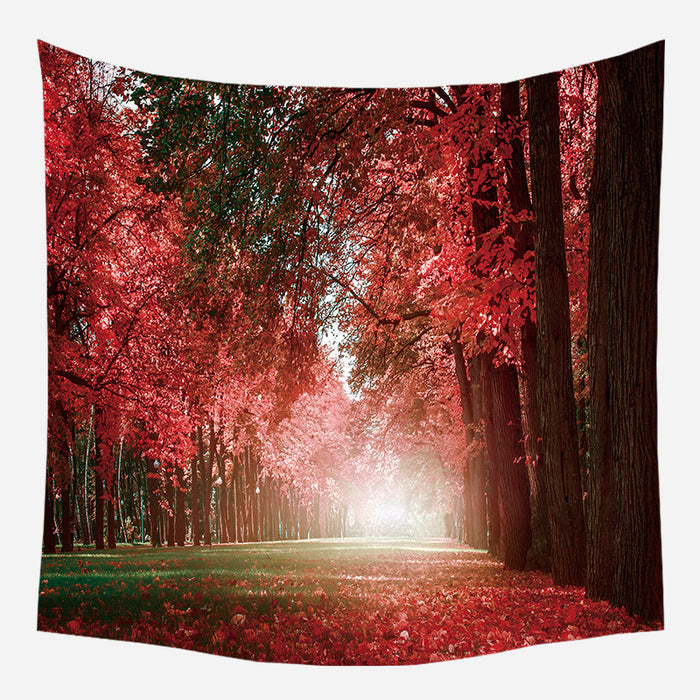 Canadian Autumn Tapestry Wall Hanging Tapis Cloth