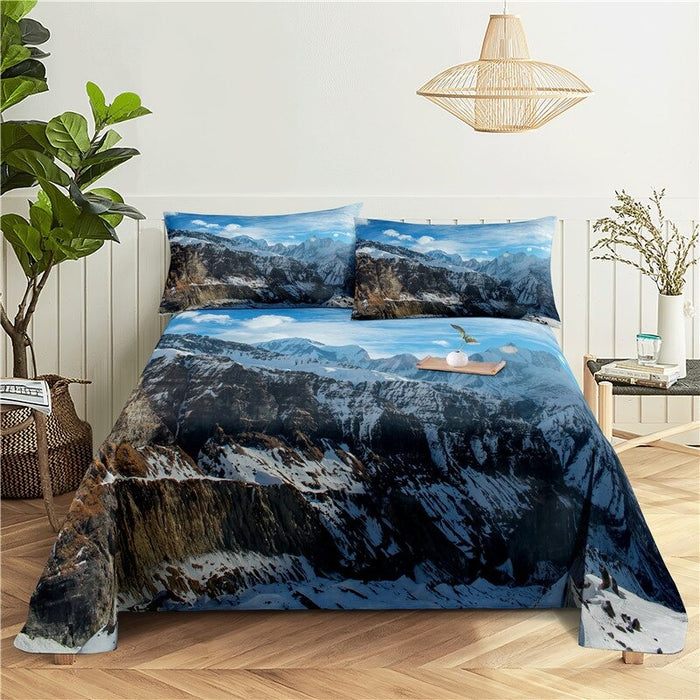 Pillowcase Print Bedding Set