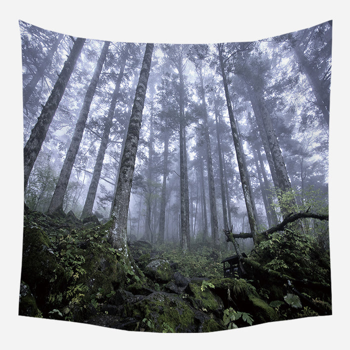 Deep Forest Tapestry Wall Hanging Tapis Cloth