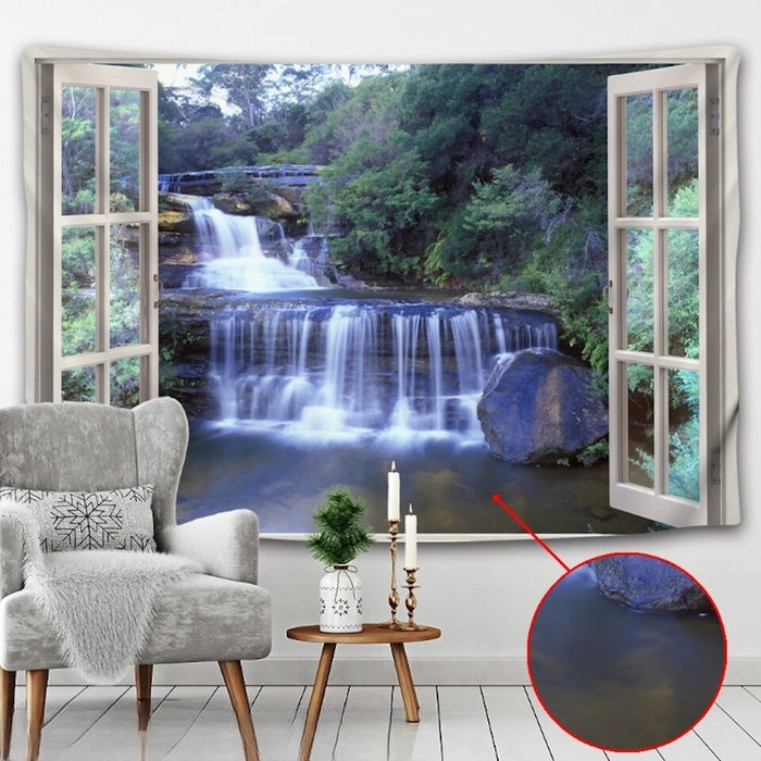 Beautiful Scenic View Tapestry Wall Hanging Tapis Cloth