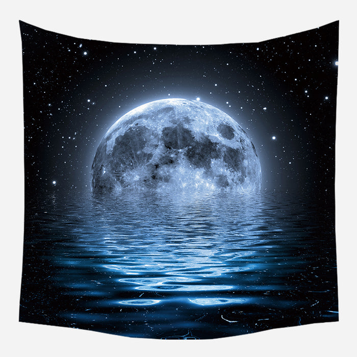 Majestic Moon Tapestry Wall Hanging Tapis Cloth