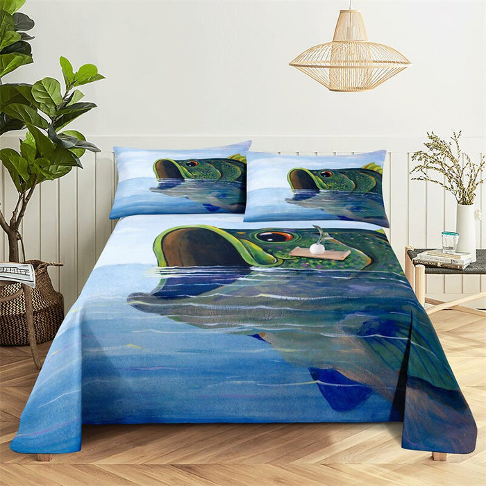 Animals Pillowcases Bedding Children Bed Sheet Set