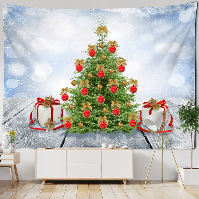 Christmas Tree Series Tapestry Wall Hanging Tapis Cloth