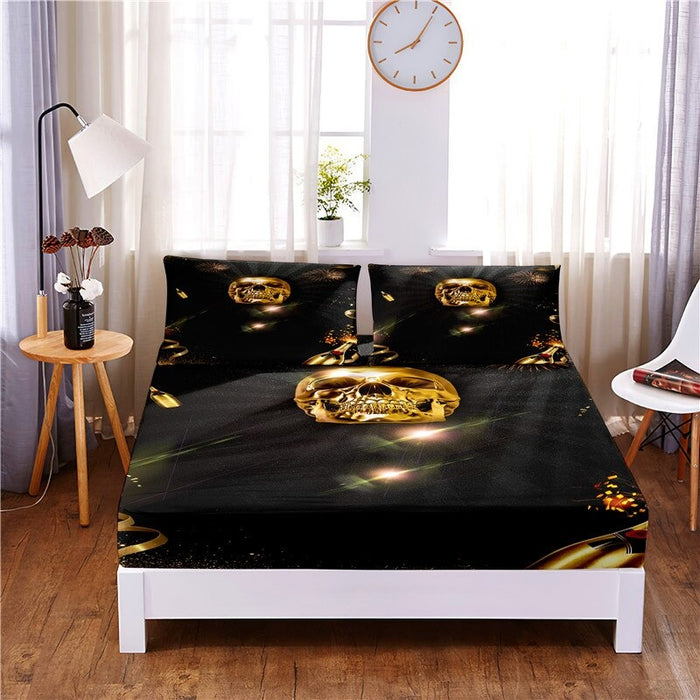 Holy Night Digital Printed Mattress Cover