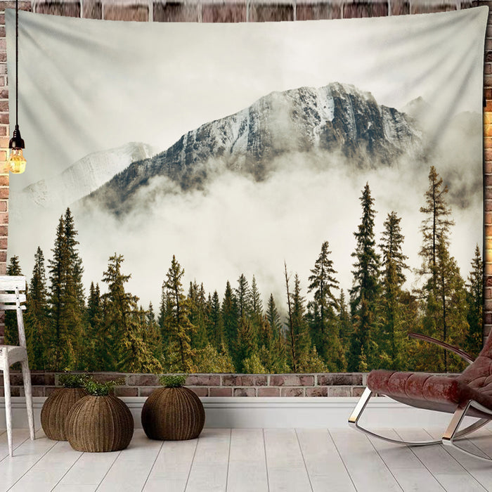 Scenic Mountains Tapestry Wall Hanging Tapis Cloth