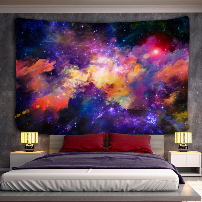 Galaxy Planets Tapestry Wall Hanging Tapis Cloth